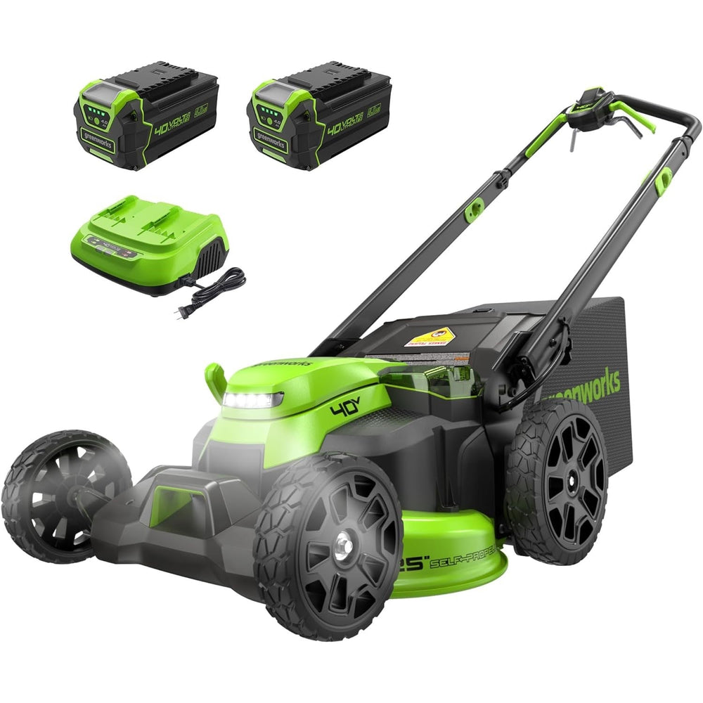 Greenworks MO40L515 Cordless Mower Kit 63.5cm 40V 4.0Ah