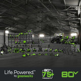 Greenworks BLB492 Cordless Backpack Blower Kit 80V 4.0Ah