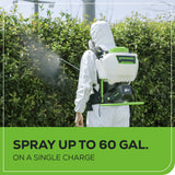 Greenworks BS4A2 Cordless Backpack Sprayer 15.1L 24V