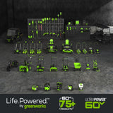 Greenworks MO60L516 Cordless Mower Kit 53.3cm 60V 5.0Ah