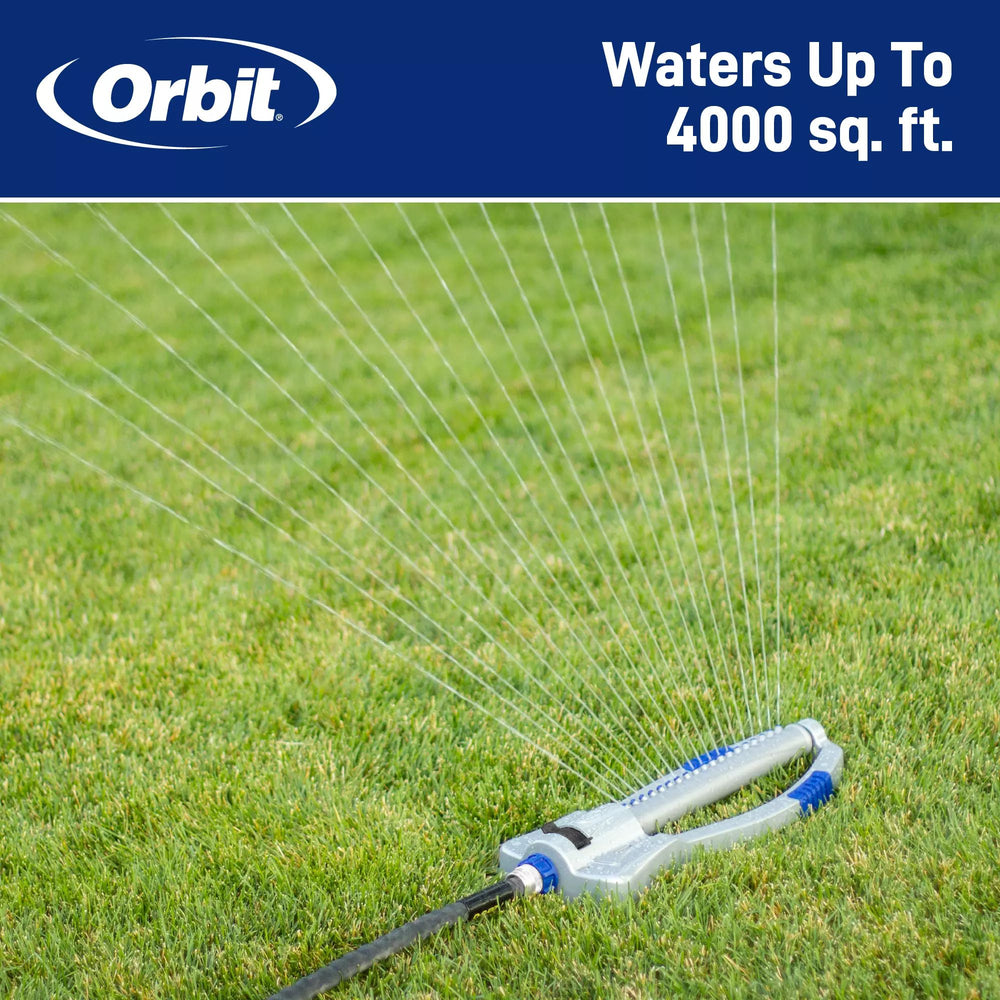 Orbit Max 27745 Oscillating Sled Lawn Sprinkler 371.6 sq m 3/4"