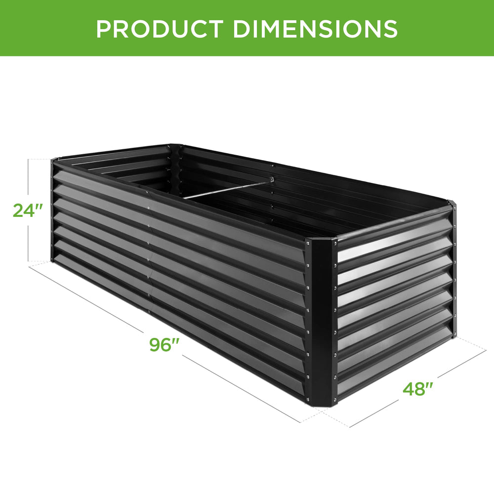 Best Choice Products SKY6372 Raised Garden Bed 243.8cm x 121.9cm