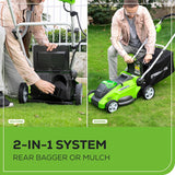 Greenworks LM1604 Cordless Mower Kit 40.6cm 40V