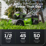 Greenworks MO60L516 Cordless Mower Kit 53.3cm 60V 5.0Ah