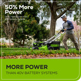 Greenworks MO60L516 Cordless Mower Kit 53.3cm 60V 5.0Ah