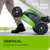 Greenworks MO60L427 Cordless Mower Kit 63.5cm 60V 4.0Ah