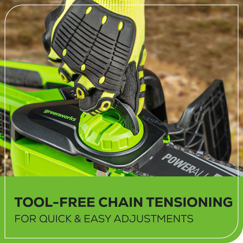 Greenworks CS24B210 Cordless Chainsaw 25.4cm 24V