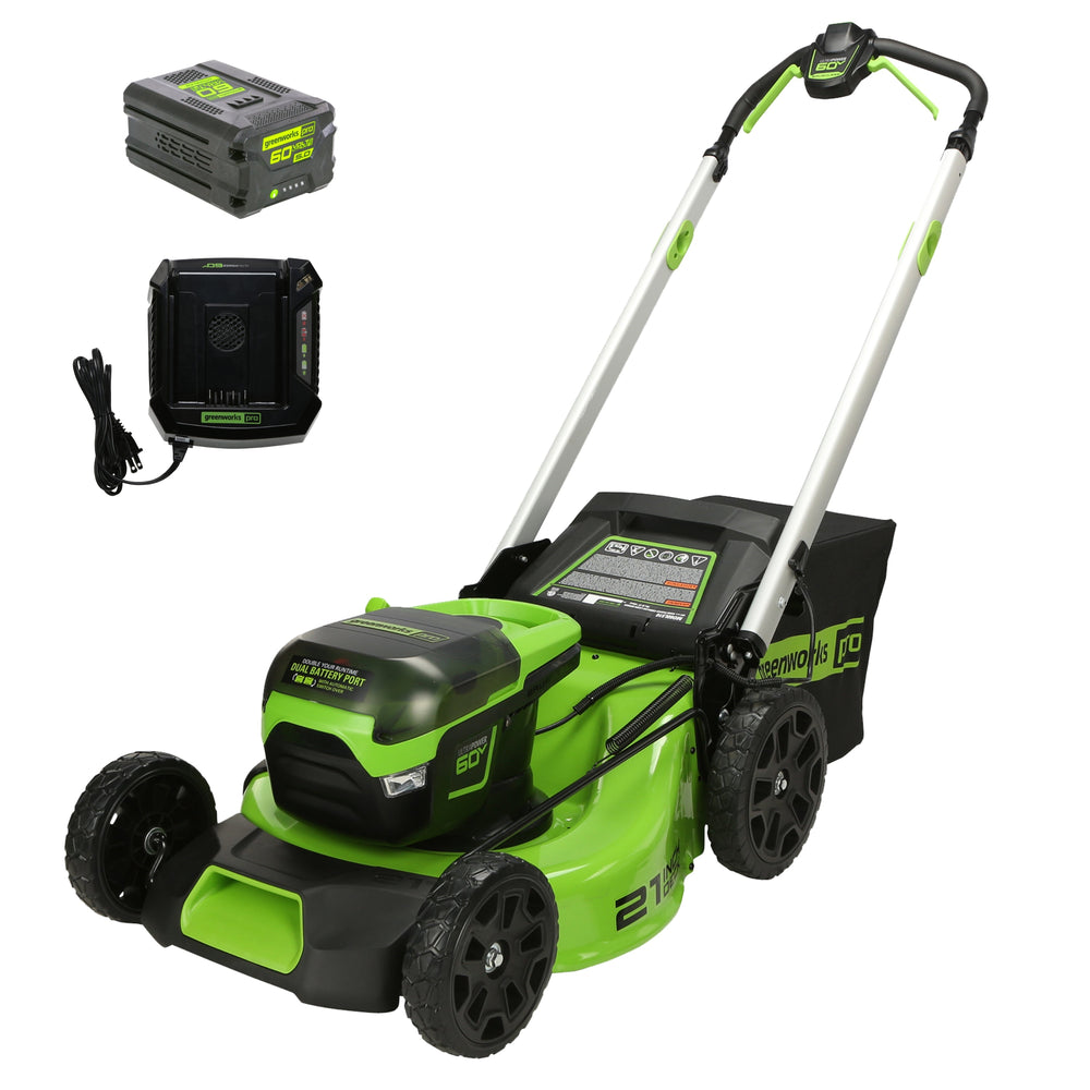 Greenworks MO60L516 Cordless Mower Kit 53.3cm 60V 5.0Ah