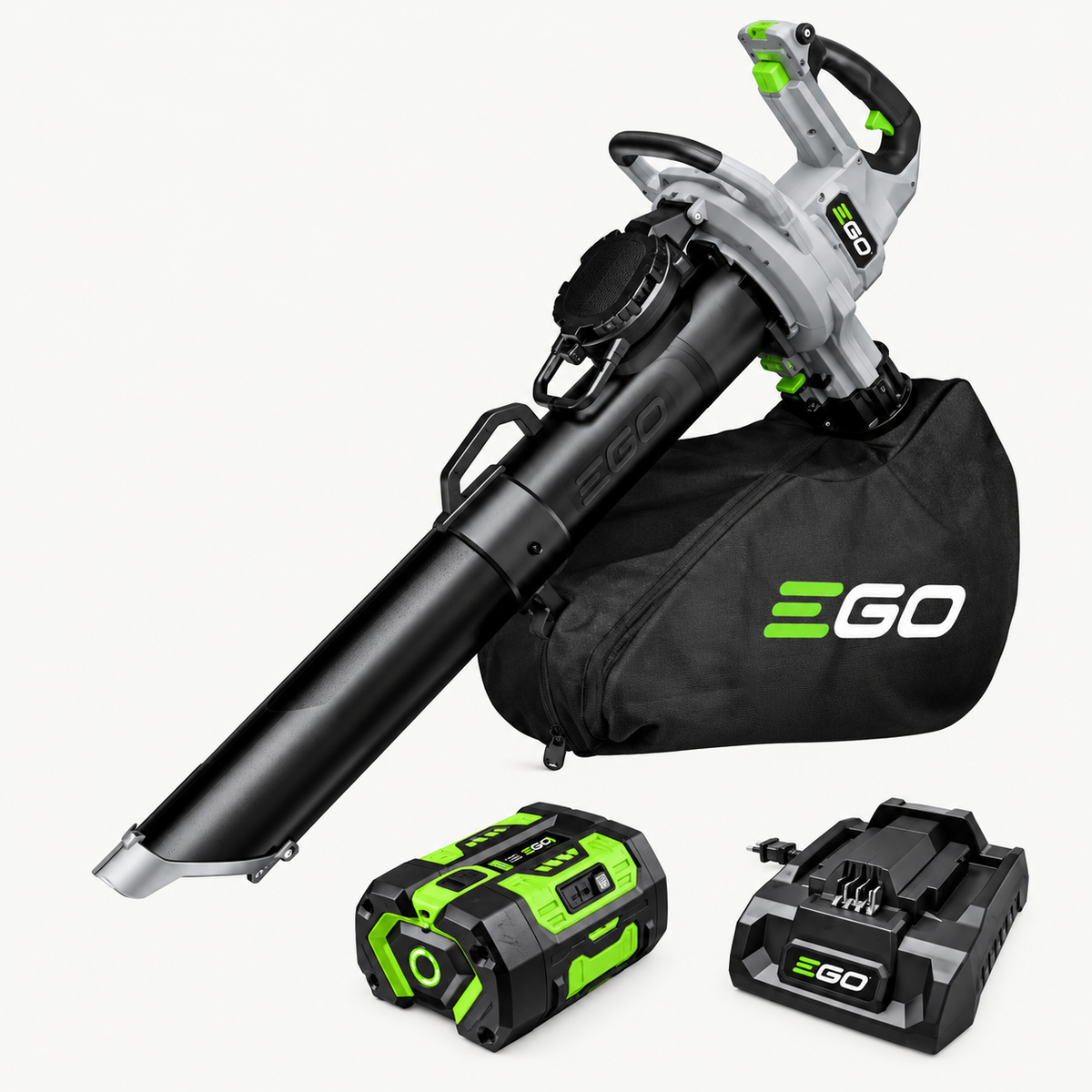 EGO POWER+ 56V Cordless Leaf Vacuum Mulcher Kit 6.0Ah