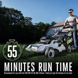 EGO POWER+ LM2114 Cordless Mower Kit 53.3cm 56V 6.0Ah